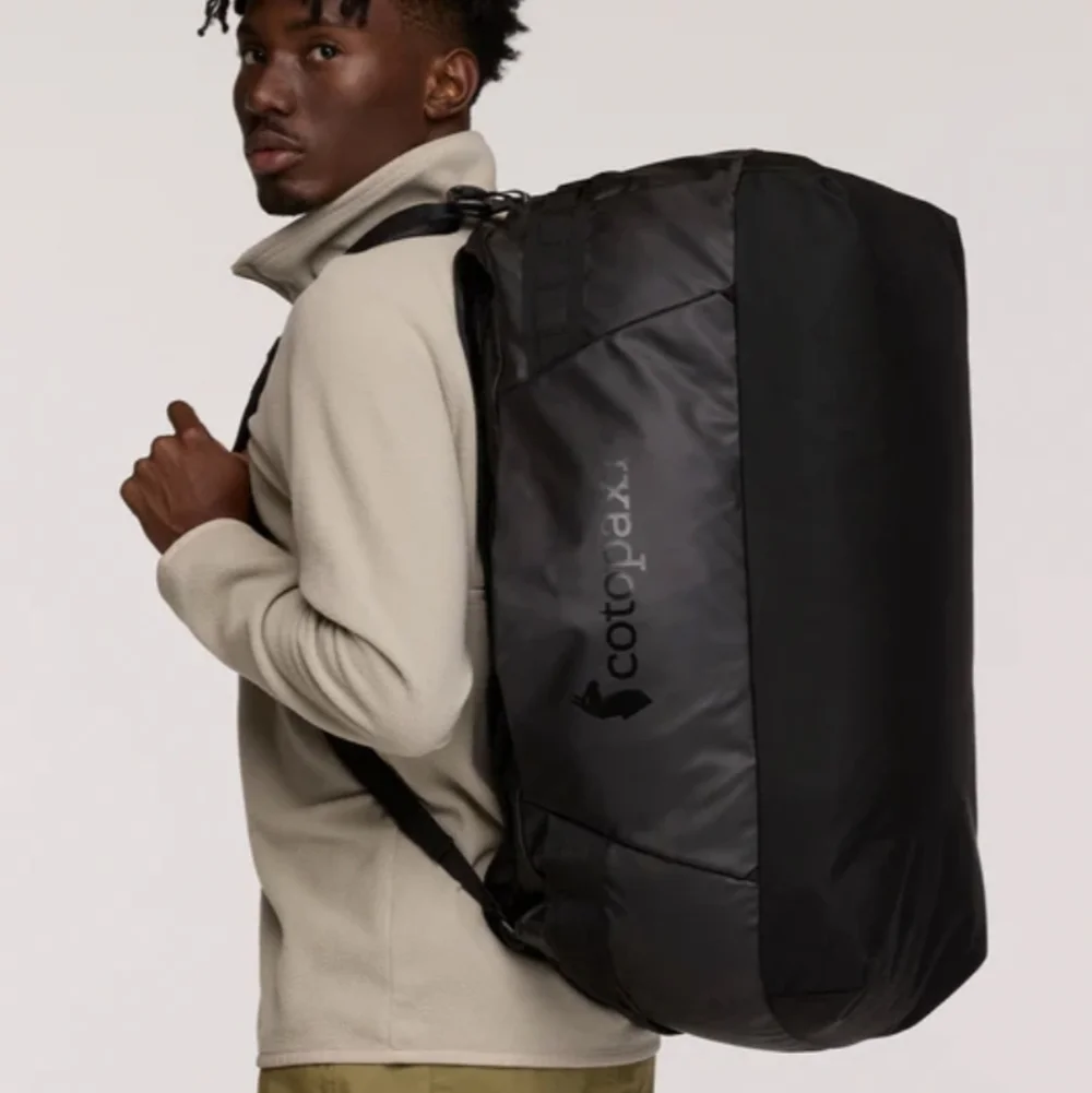 cotopaxi Black Duffel Bag